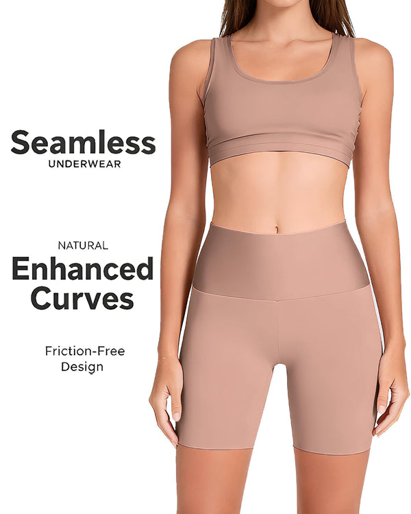 Women's Seamless High Waist Body Shaping Tummy Control Non-slip Shorts
