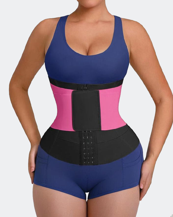 Women's Three-Section Tummy Control Hook And Loop High Compression Shaping Waist Belt